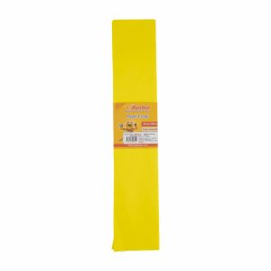 Papel Crepé Tono Amarillo BESTER 1X10Uds