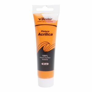 Pintura Acrílica Naranja BESTER 60 Ml