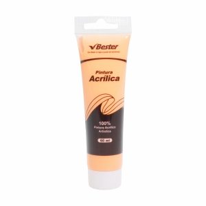 Pintura Acrílica Naranja Neón BESTER 60 Ml