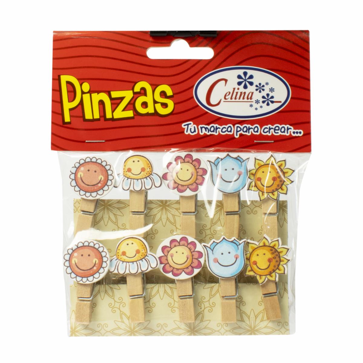 Pinzas De Madera Didácticos CELINA 1 Pieza