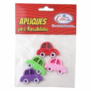 Stickers De Fieltro Autos CELINA X 4 Uds