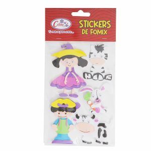 Sticker Foami Fomi Animalitos CELINA 1 Pieza