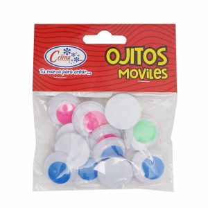 Ojitos Móviles Con Pestañas CELINA 1 Pieza