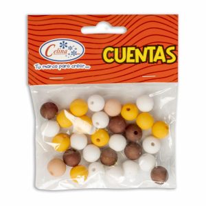 Mullos Plásticos Colores Surtidos CELINA 1 Pieza