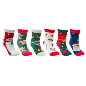 Media Deportiva Navidad Niños Unisex SUPER K