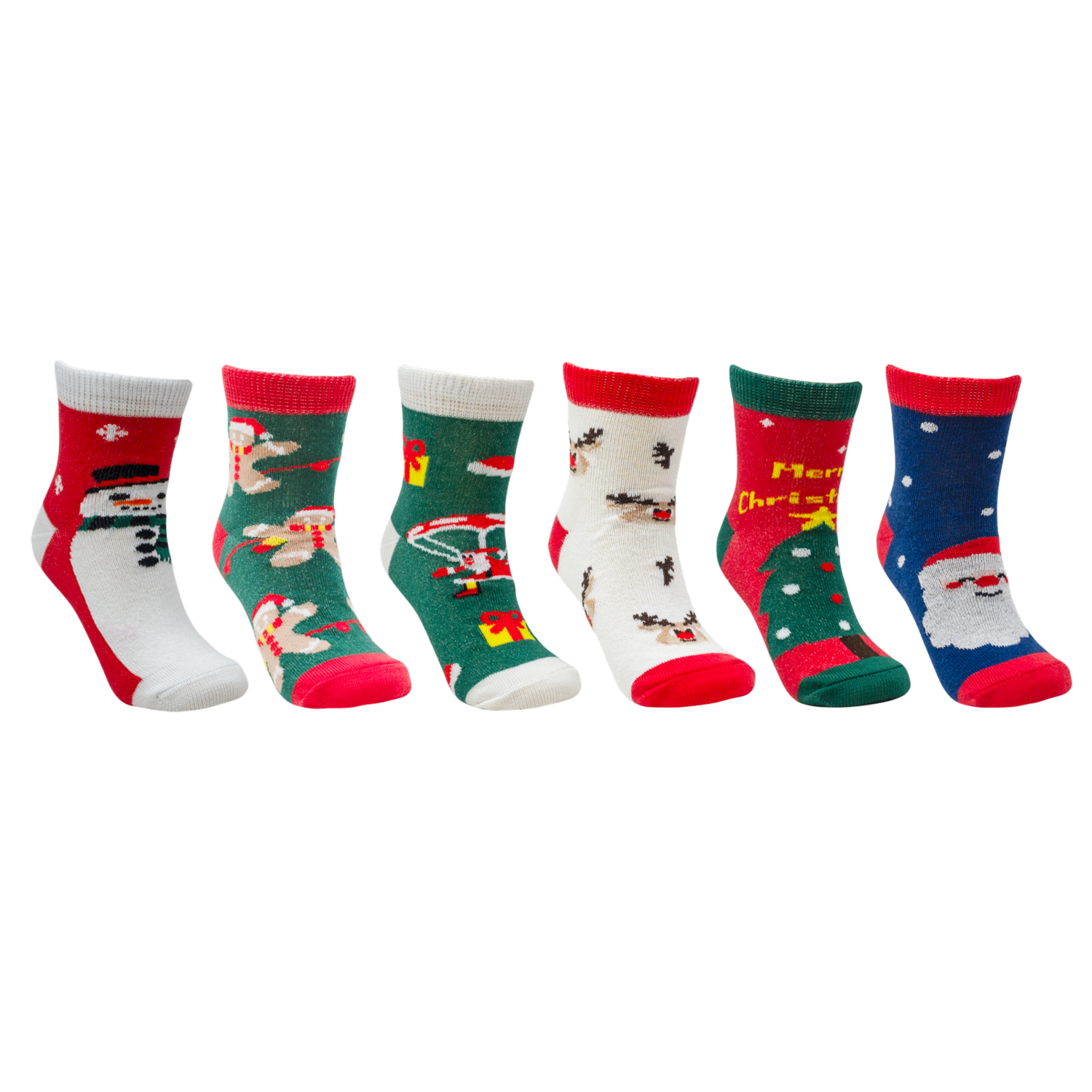 Media Deportiva Navidad Niños Unisex SUPER K