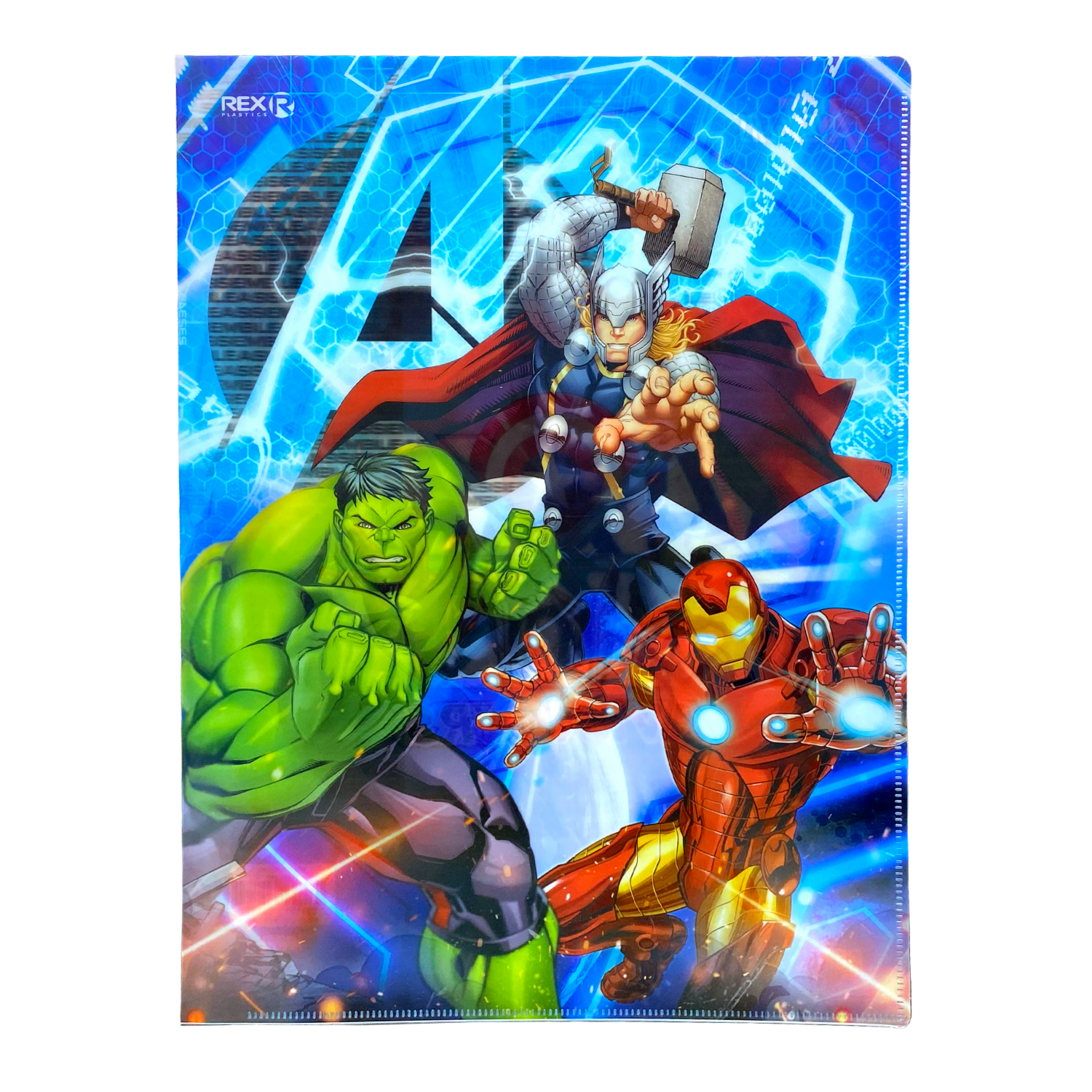 Folder Diseño Avengers REX PLASTICS A4