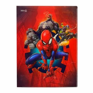 Folder Diseño Spiderman REX PLASTICS A4
