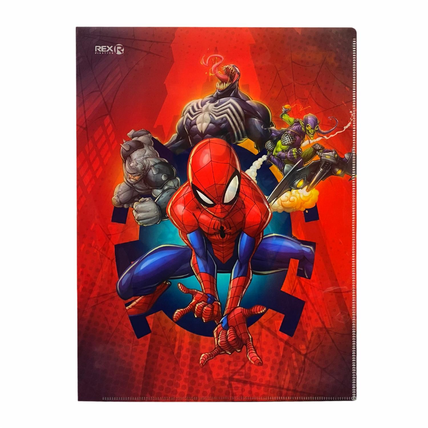 Folder Diseño Spiderman REX PLASTICS A4