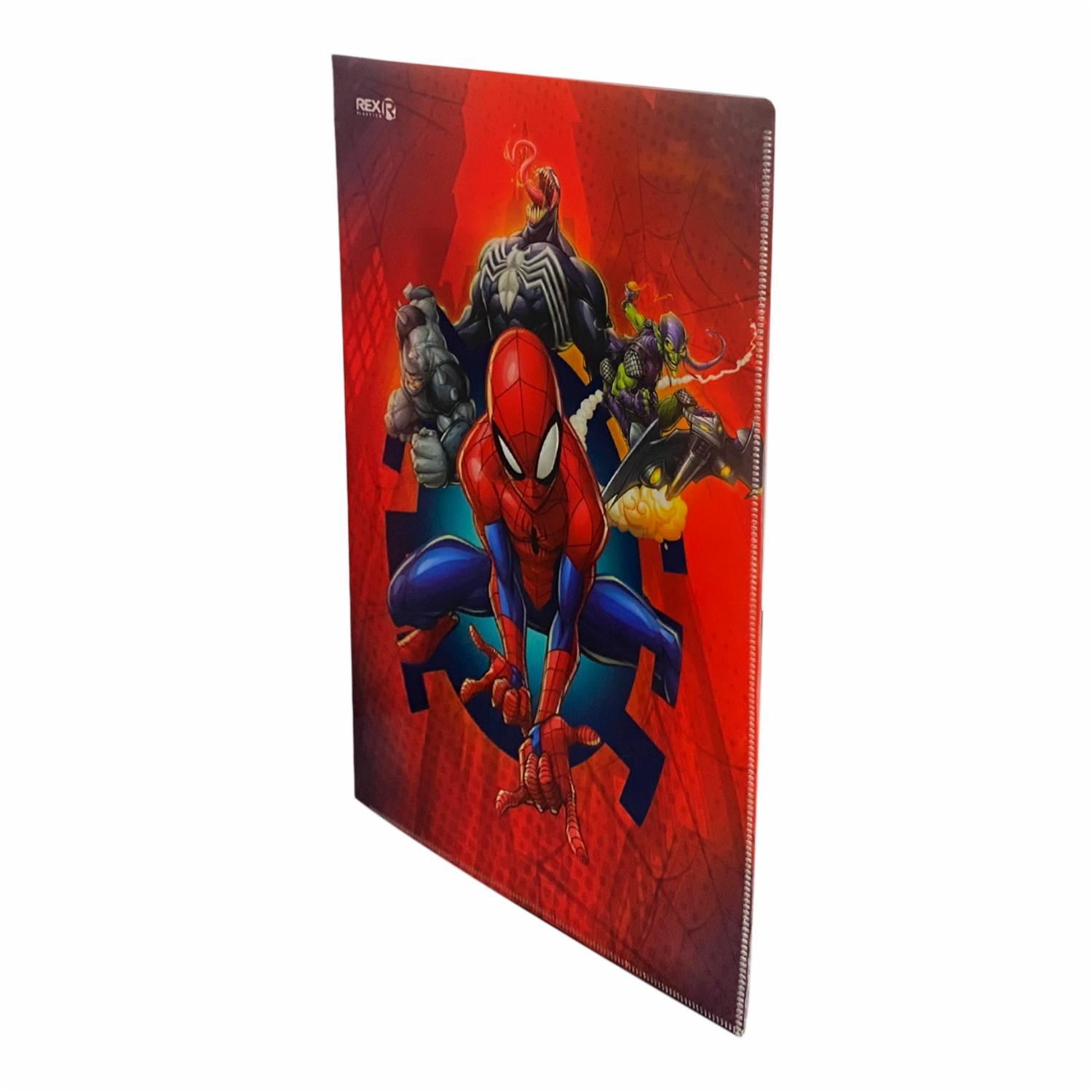 Folder Diseño Spiderman REX PLASTICS A4 - Image 2