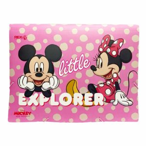 Archivador Acordeón 6 Compartimientos Mickey Y Friends REX PLASTICS A4