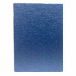 Carpeta 2 Argollas Bicolor Azul IDEAL A4