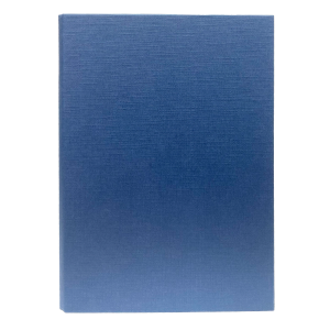Carpeta 2 Argollas Bicolor Azul IDEAL A4