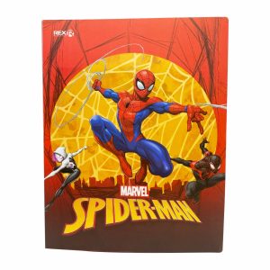 Carpeta Catálogo 10 Protectores Hojas Diseño Spiderman REX PLASTICS A4