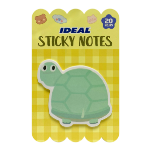Notas Adhesivas Animales Surtidas IDEAL 20 Hojas