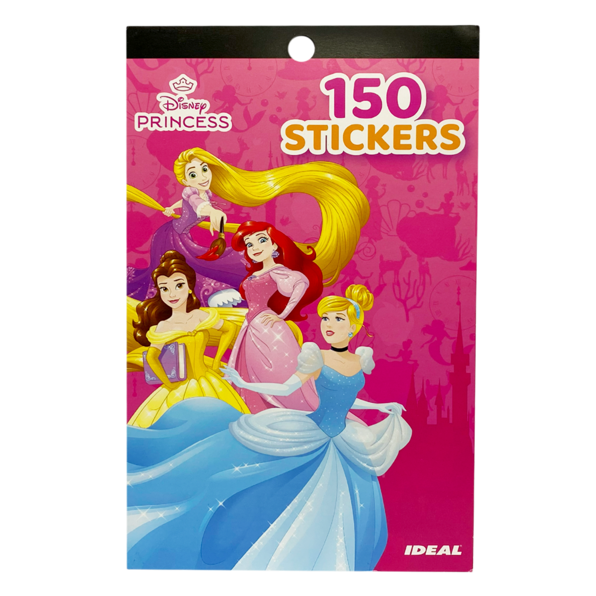 Block Stickers Princesas 150 Unidades. IDEAL A5