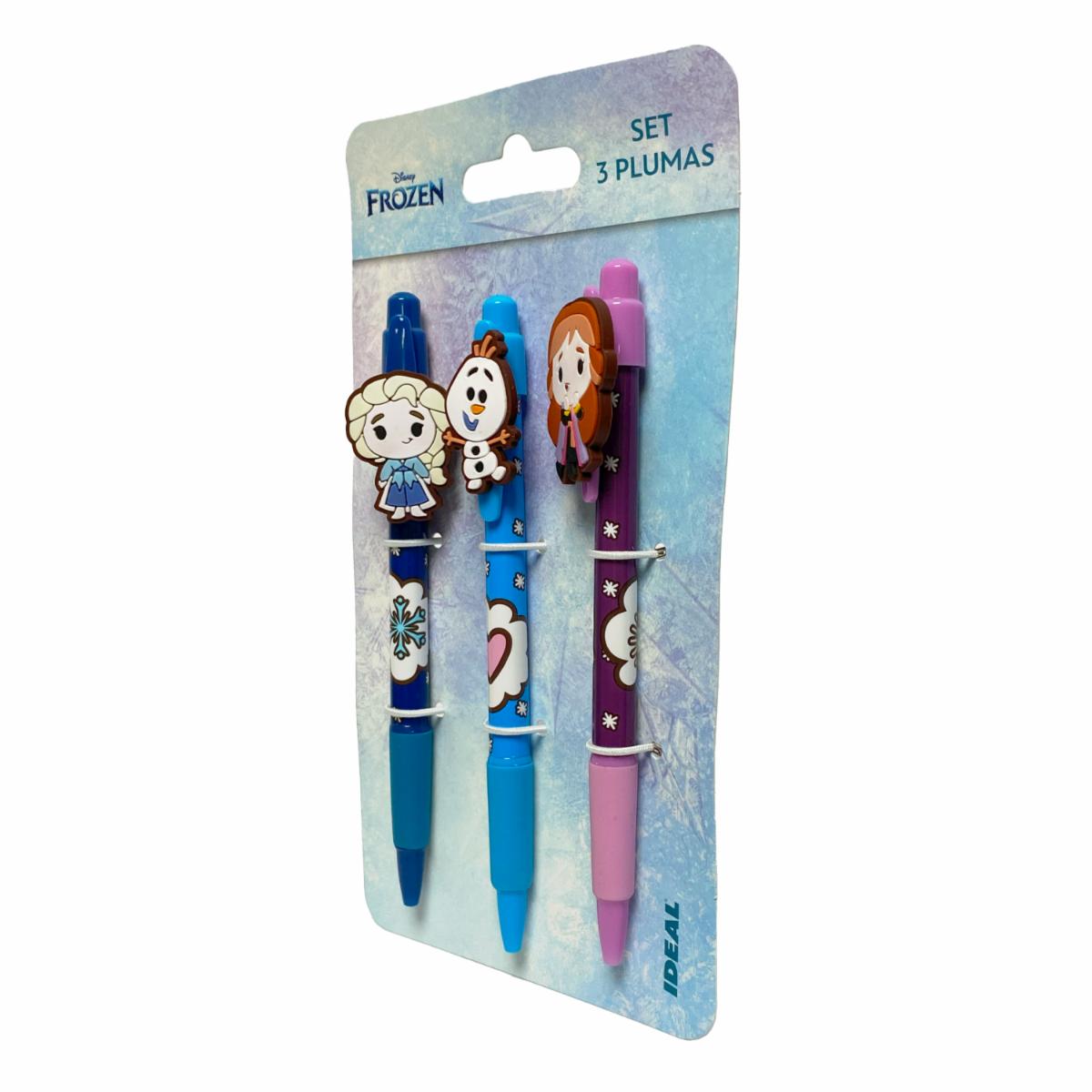 Set Bolígrafos Frozen IDEAL X3 Uds - Image 2