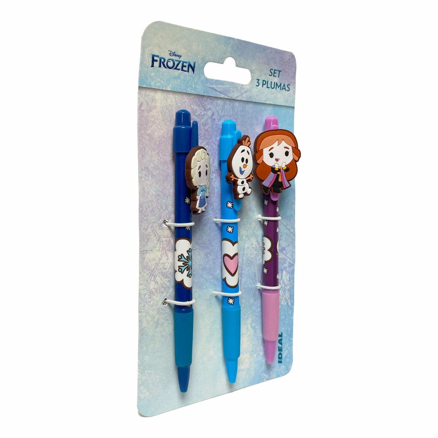 Set Bolígrafos Frozen IDEAL X3 Uds - Image 3