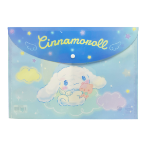 Sobre Porta Documento Diseño Cinnamoroll Con Broche REX PLASTICS A4