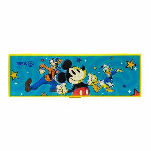 Cartuchera Plástica Mickey & Friends REX PLASTICS 19.5X6.5