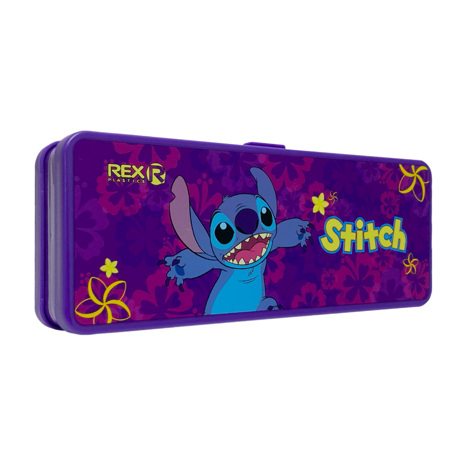 Cartuchera Plástica Doble Servicio Stitch REX PLASTICS 20.5x7.5 - Image 3