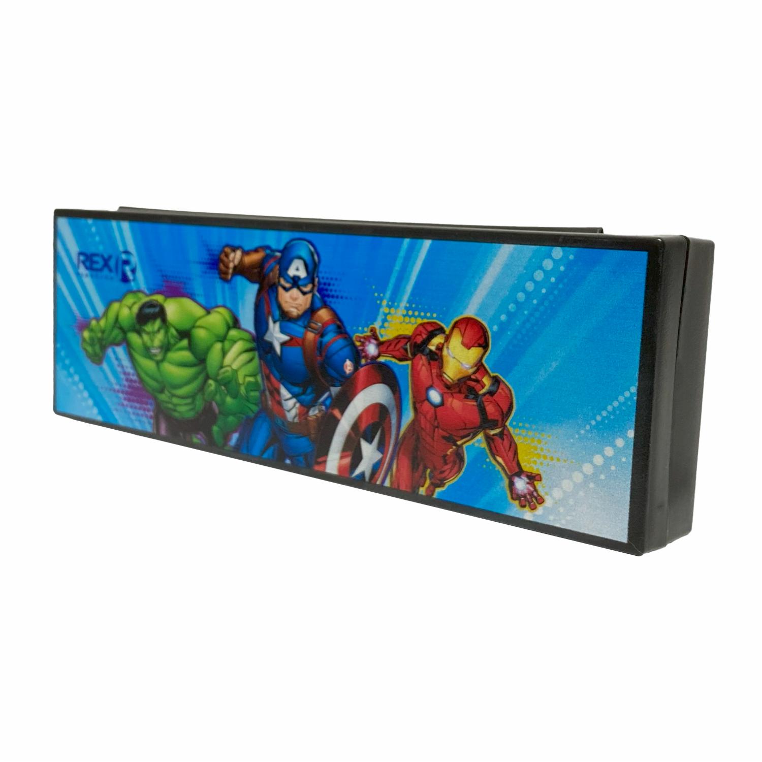 Cartuchera Plástica Pequeña Avengers REX PLASTICS 19.5X6.5 - Image 2