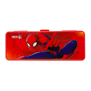 Cartuchera Plástica Doble Servicio Spiderman REX PLASTICS 20.5x7.5