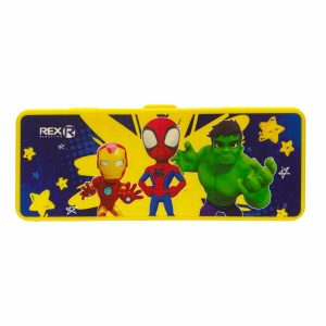 Cartuchera Plástica Doble Servicio Spidey REX PLASTICS 20.5x7.5