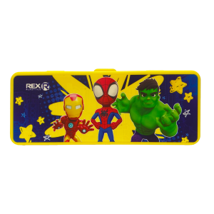 Cartuchera Plástica Doble Servicio Spidey REX PLASTICS 20.5x7.5