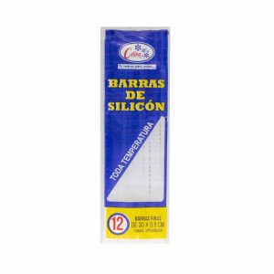 Silicón Barra Fina IMAR X12 Uds
