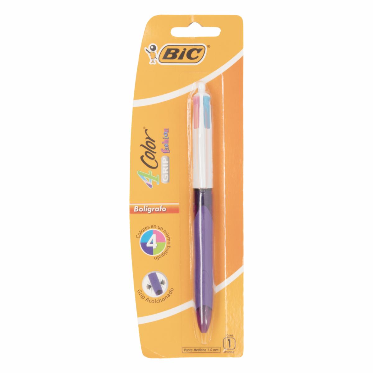 Bolígrafo Grip Fashion Medium BIC Medium
