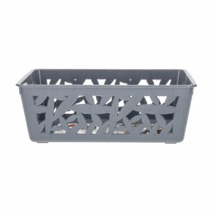 Canastilla Papiro Gris Oscuro CASA PICA Pequeña