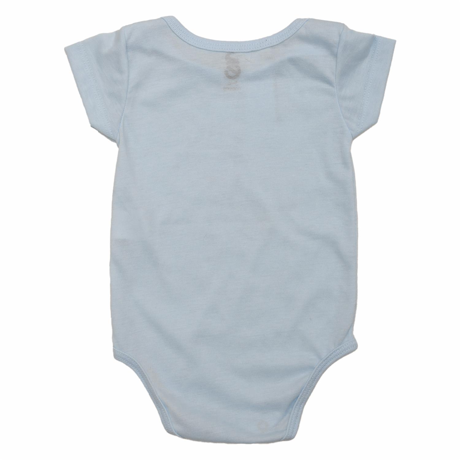 Body Manga Corta Cuello Redondo Pechera Estampada EDWINÝS JR. - Image 2