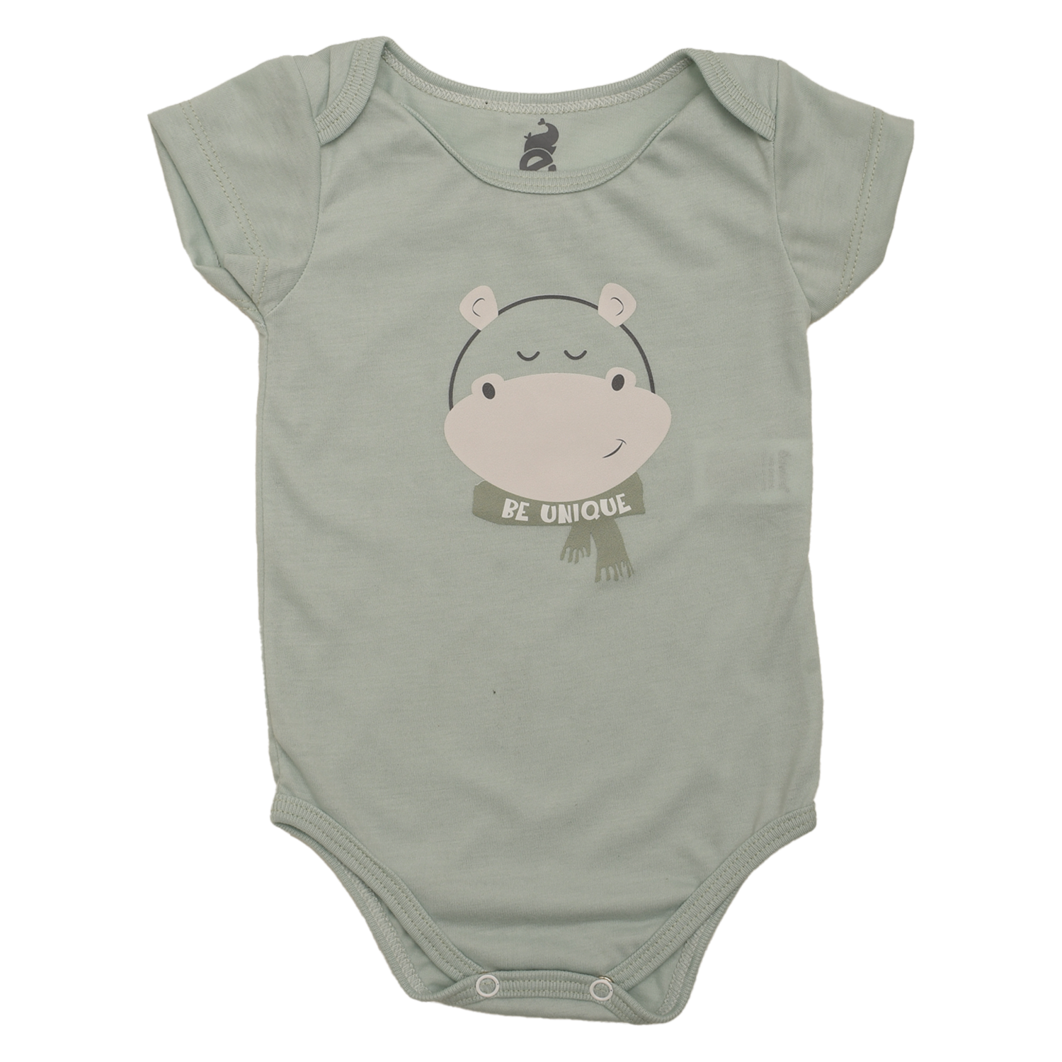 Body Manga Corta Cuello Redondo Pechera Estampada EDWINÝS JR.