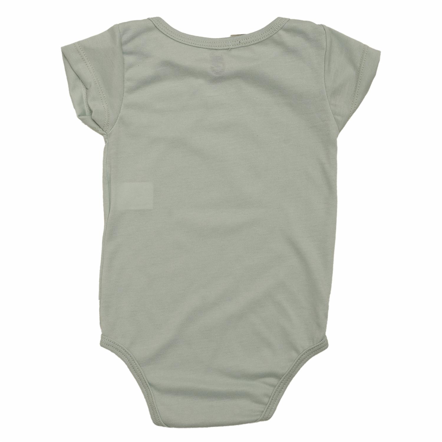 Body Manga Corta Cuello Redondo Pechera Estampada EDWINÝS JR. - Image 2