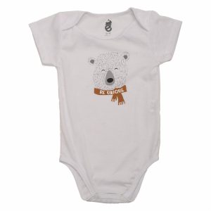 Body Manga Corta Cuello Redondo Pechera Estampada EDWINÝS JR.