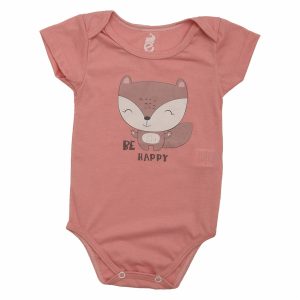 Body Manga Corta Cuello Redondo Pechera Estampada EDWINÝS JR.