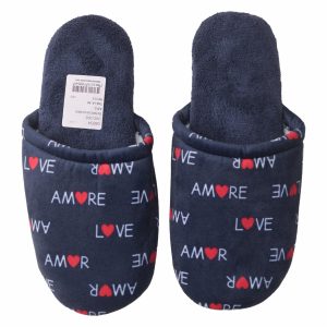 Pantufla Abrigada Suela Delgada Estampada Mini Prints CM ORIGINAL