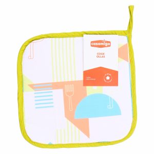 Coge Ollas Cuadrado Diseño Utensilios CASAMIGA Unidad