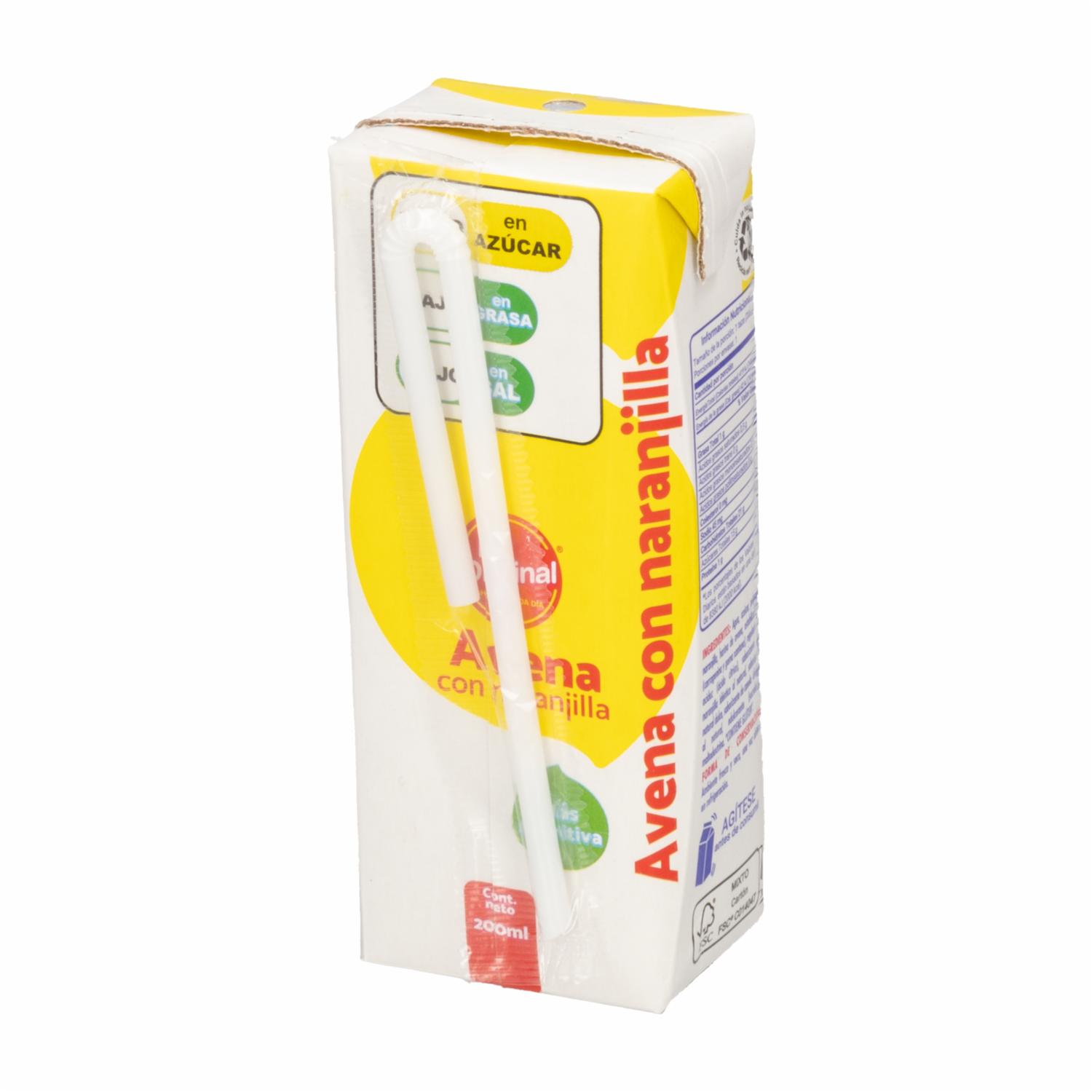 Bebida De Avena Con Naranjilla LA ORIGINAL 200 Ml - Image 2