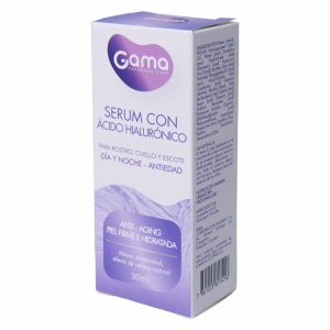 Sérum Facial Antiedad Con Ácido Hialurónico Para Día Y Noche GAMA 30 Ml