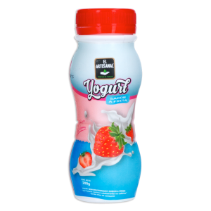 Yogurt Bebible Sabor A Fresa EL ARTESANAL 200 G