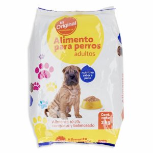 Alimento Para Perros Cachorros Y Adultos Todas Las Razas Sabor A Pollo LA ORIGINAL 2 Kg