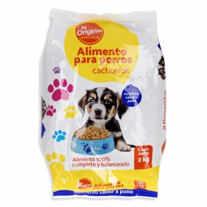 Alimento Para Perros Cachorros  Sabor A Pollo LA ORIGINAL 2 Kg