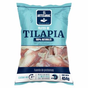 Filetes De Tilapia 100% Naturales EL ARTESANAL 454 G