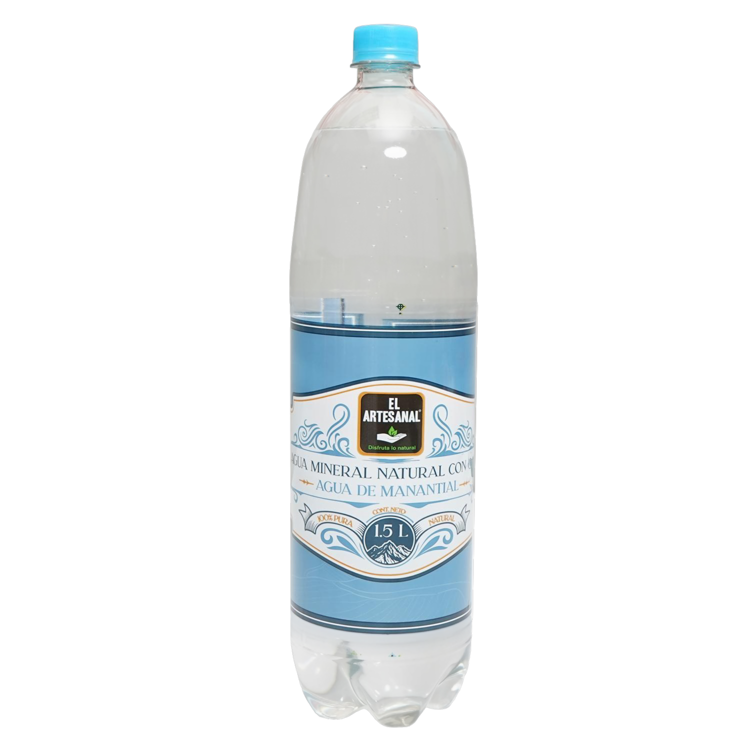 Agua Mineral Con Gas EL ARTESANAL 1500 Ml