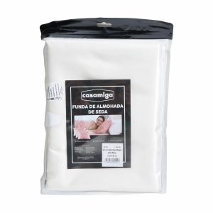 Set Funda De Almohadas Satín Perla CASAMIGA 70X50 CM