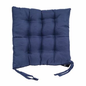 Cojín Para Sillas Azul Marino CASAMIGA 45 X 45 Cm
