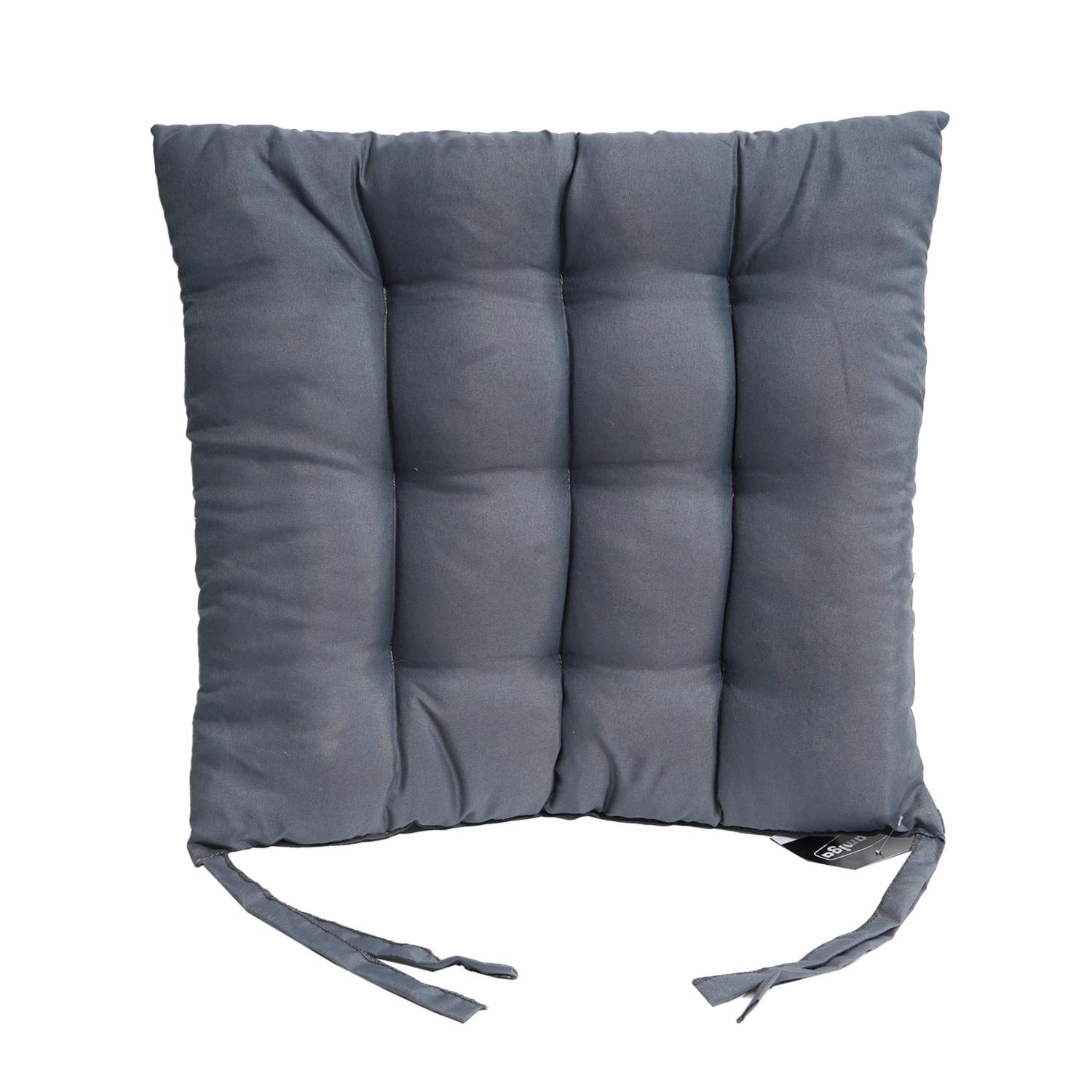 Cojín Para Sillas Plomo CASAMIGA 45 X 45 Cm