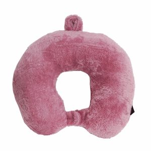 Cojín Para Cuello Fluffy Rosado CASAMIGA 1 Pieza
